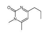 1,6-dimethyl-4-propylpyrimidin-2-one结构式