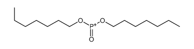 diheptoxy(oxo)phosphanium Structure