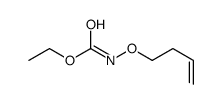 ethyl N-but-3-enoxycarbamate结构式