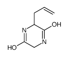2,5-Piperazinedione,3-(2-propenyl)- (9CI)结构式