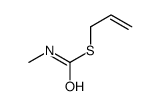 S-prop-2-enyl N-methylcarbamothioate结构式