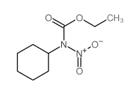 Cyclohexanecarbamicacid, N-nitro-, ethyl ester (8CI) Structure