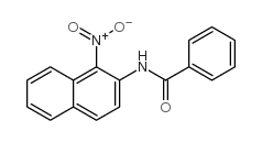 Benzamide,N-(1-nitro-2-naphthalenyl)- structure