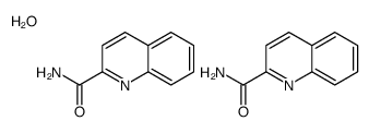 quinoline-2-carboxamide,hydrate Structure