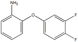 2-(3,4-Difluorophenoxy)aniline Structure