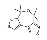 4,4,6,6-tetramethyldithieno[2,3-b:2',3'-e]oxepine Structure