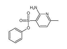phenyl 2-amino-6-methylpyridine-3-sulfonate结构式