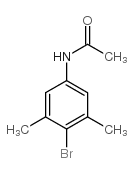 N-(4-Bromo-3,5-dimethylphenyl)acetamide Structure