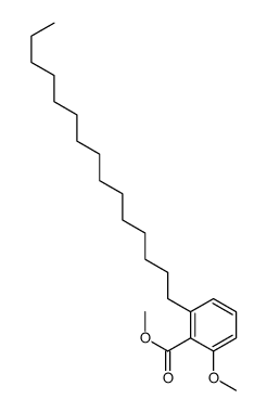 methyl 2-methoxy-6-pentadecylbenzoate Structure