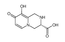 9-hydroxy-8-oxo-1,3,4,8-tetrahydro-2H-pyrido[1,2-a]pyrazine-3-carboxylic acid结构式