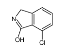7-氯-2,3-二氢-异吲哚-1-酮结构式