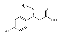 (R)-4-Amino-3-p-tolylbutanoic acid structure
