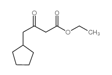 4-Cyclopentyl-3-oxo-butyric acid ethyl ester Structure
