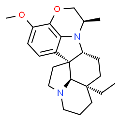21-Deoxy-16-methoxy-22α-methyl-4,25-secoobscurinervan结构式