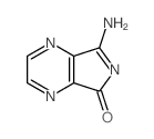 7-amino-2,5,8-triazabicyclo[4.3.0]nona-1,3,5,7-tetraen-9-one Structure