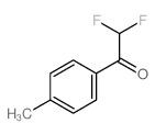 Ethanone,2,2-difluoro-1-(4-methylphenyl)-结构式