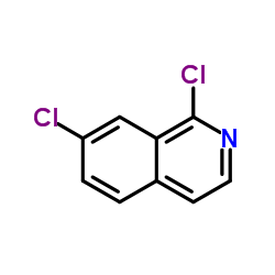 1,7-二氯异喹啉结构式