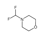 Morpholine, 4-(difluoromethyl)- (9CI)结构式