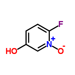 6-Fluoro-3-pyridinol 1-oxide structure