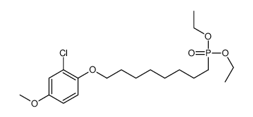 2-chloro-1-(8-diethoxyphosphoryloctoxy)-4-methoxybenzene Structure