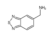 2,1,3-benzothiadiazol-5-ylmethanamine结构式