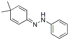 4,4-Dimethyl-2,5-cyclohexadien-1-one phenyl hydrazone structure