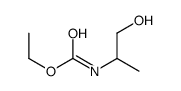 ethyl N-(1-hydroxypropan-2-yl)carbamate Structure