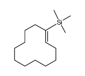 (Z)-1-(trimethylsilyl)cyclododecen Structure
