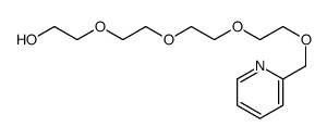 2-[2-[2-[2-(pyridin-2-ylmethoxy)ethoxy]ethoxy]ethoxy]ethanol Structure