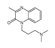 1-[3-(dimethylamino)propyl]-3-methylquinoxalin-2-one结构式