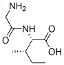 N-Glycyl-DL-isoleucine结构式