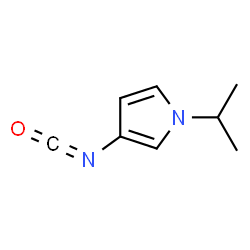 1H-Pyrrole,3-isocyanato-1-(1-methylethyl)-(9CI) Structure