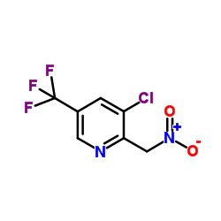 3-Chloro-2-(nitromethyl)-5-(trifluoromethyl)pyridine结构式