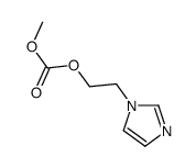 2-imidazol-1-ylethyl methyl carbonate Structure