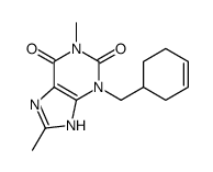 Mexafylline Structure