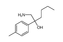 Benzenemethanol, alpha-(aminomethyl)-alpha-butyl-4-methyl- (9CI) Structure