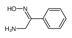 Ethanone,2-amino-1-phenyl-,oxime Structure