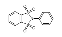 N-phenyl-o-benzenedisulfonimide结构式