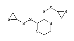 2,3-bis(thiiran-2-yldisulfanyl)-1,4-dithiane Structure