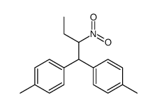 1-methyl-4-[1-(4-methylphenyl)-2-nitrobutyl]benzene结构式