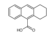 1,2,3,4-tetrahydro-anthracene-9-carboxylic acid结构式