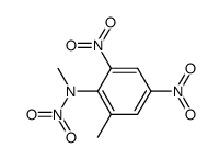 2,N-dimethyl-4,6,N-trinitro-aniline Structure