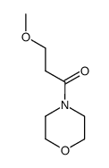 4-(3-methoxy-propionyl)-morpholine结构式