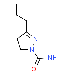-delta-2-1-Pyrazolinecarboxamide,3-propyl- (1CI)结构式