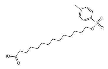 14-(tosyloxy)tetradecanoic acid结构式