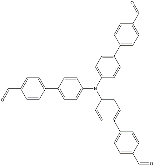 4-[4-[4-(4-Formylphenyl)-N-[4-(4-formylphenyl)phenyl]anilino]phenyl]benzaldehyde picture