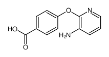 4-(3-aminopyridin-2-yl)oxybenzoic acid Structure