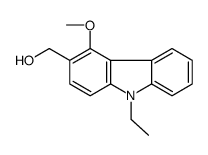 (9-ethyl-4-methoxycarbazol-3-yl)methanol结构式