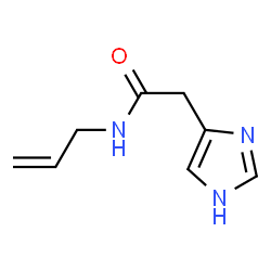1H-Imidazole-5-acetamide,N-2-propen-1-yl-结构式