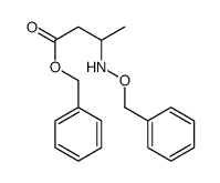 benzyl 3-(phenylmethoxyamino)butanoate结构式